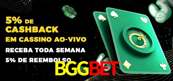 Promoções do cassino ao Vivo BGGBET